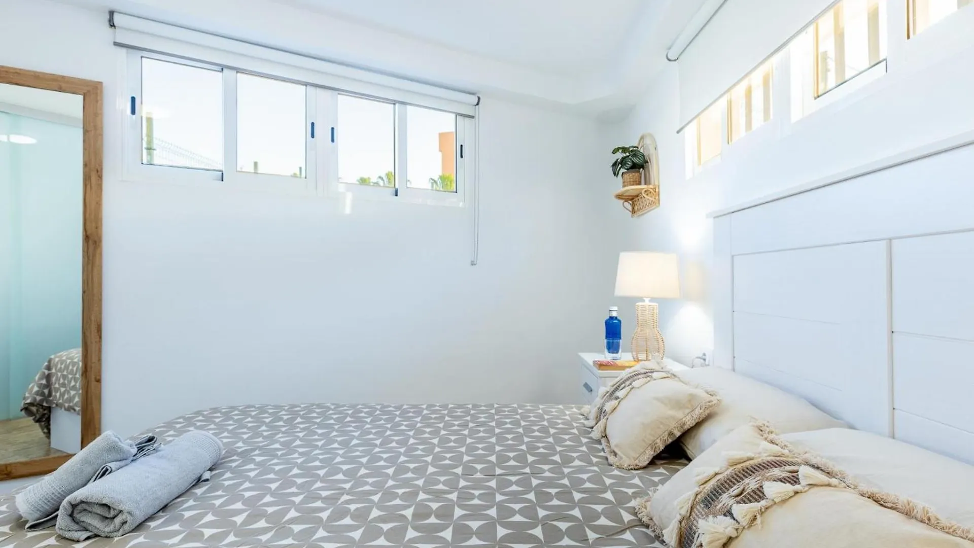 아파트 2B. Cozy Las Flores Big Terrace With Pool 아데제